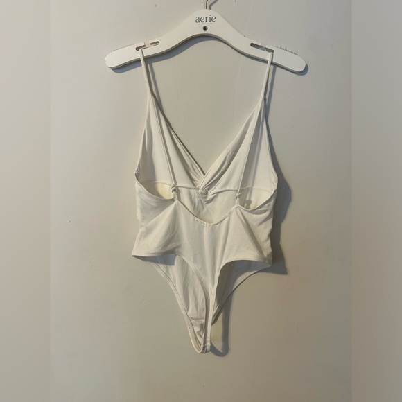 Knot front low back body suit - Picture 2 of 2